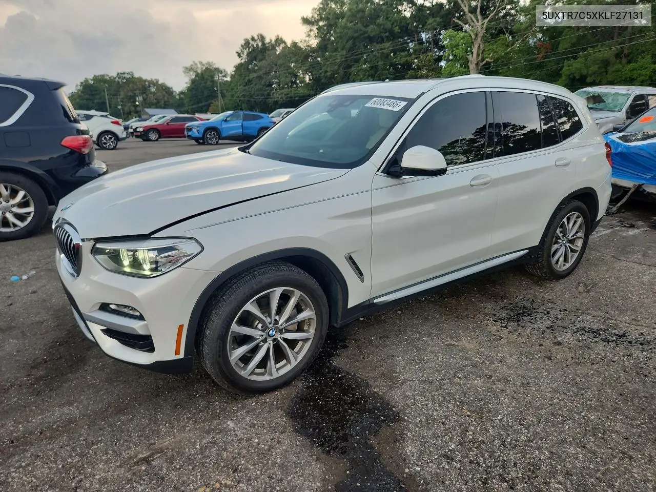 2019 BMW X3 Sdrive30I VIN: 5UXTR7C5XKLF27131 Lot: 60083486