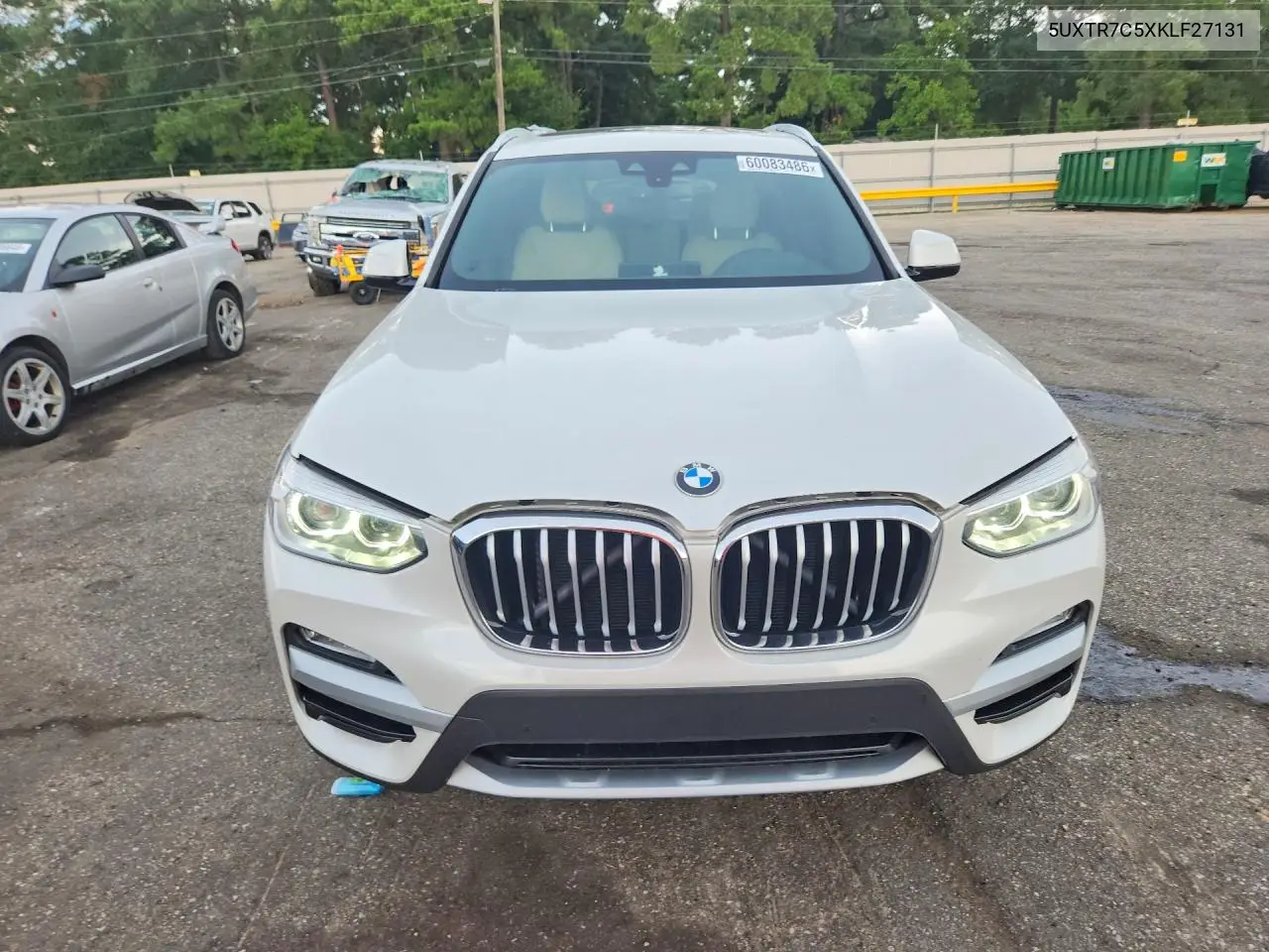 2019 BMW X3 Sdrive30I VIN: 5UXTR7C5XKLF27131 Lot: 60083486