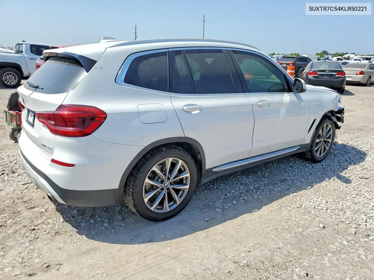 2019 BMW X3 Sdrive30I VIN: 5UXTR7C54KLR50221 Lot: 60260466