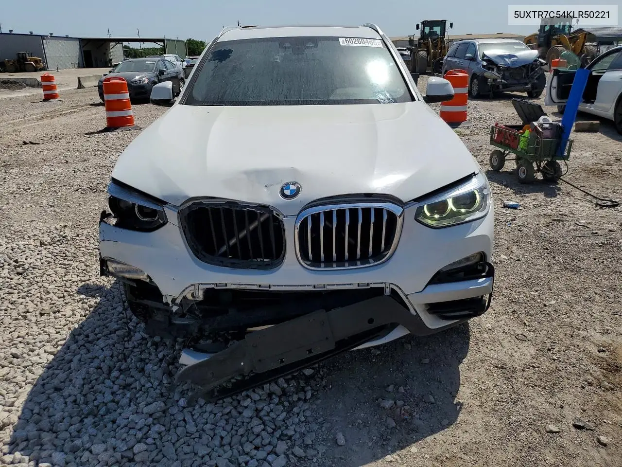 2019 BMW X3 Sdrive30I VIN: 5UXTR7C54KLR50221 Lot: 60260466