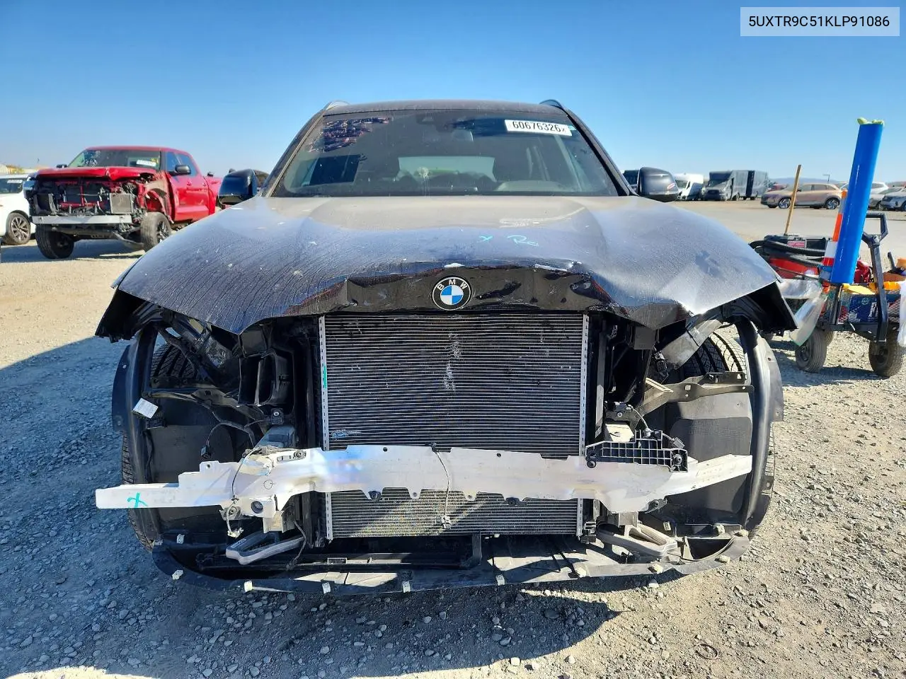 2019 BMW X3 xDrive30I VIN: 5UXTR9C51KLP91086 Lot: 60676326