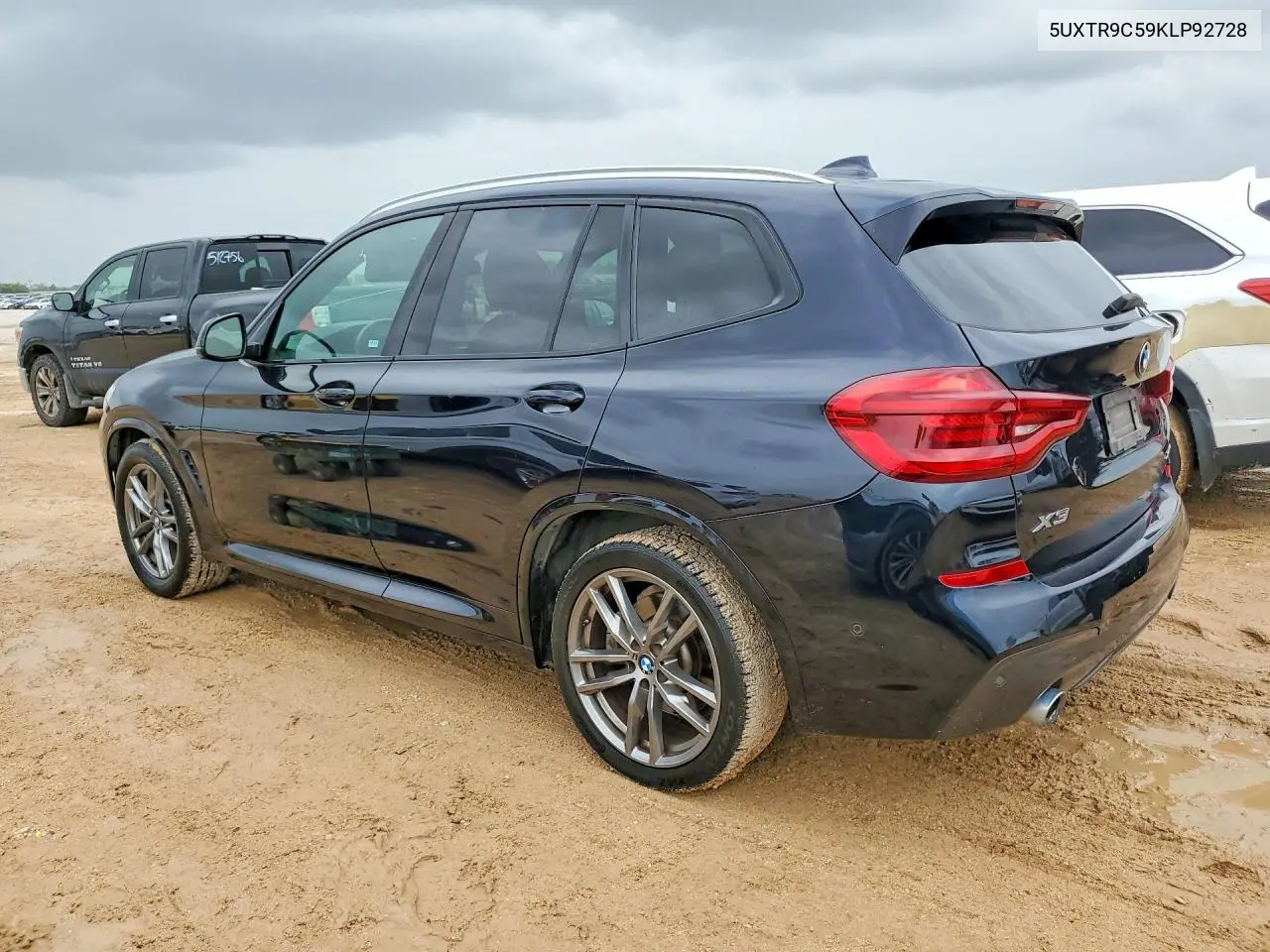 2019 BMW X3 xDrive30I VIN: 5UXTR9C59KLP92728 Lot: 60915096