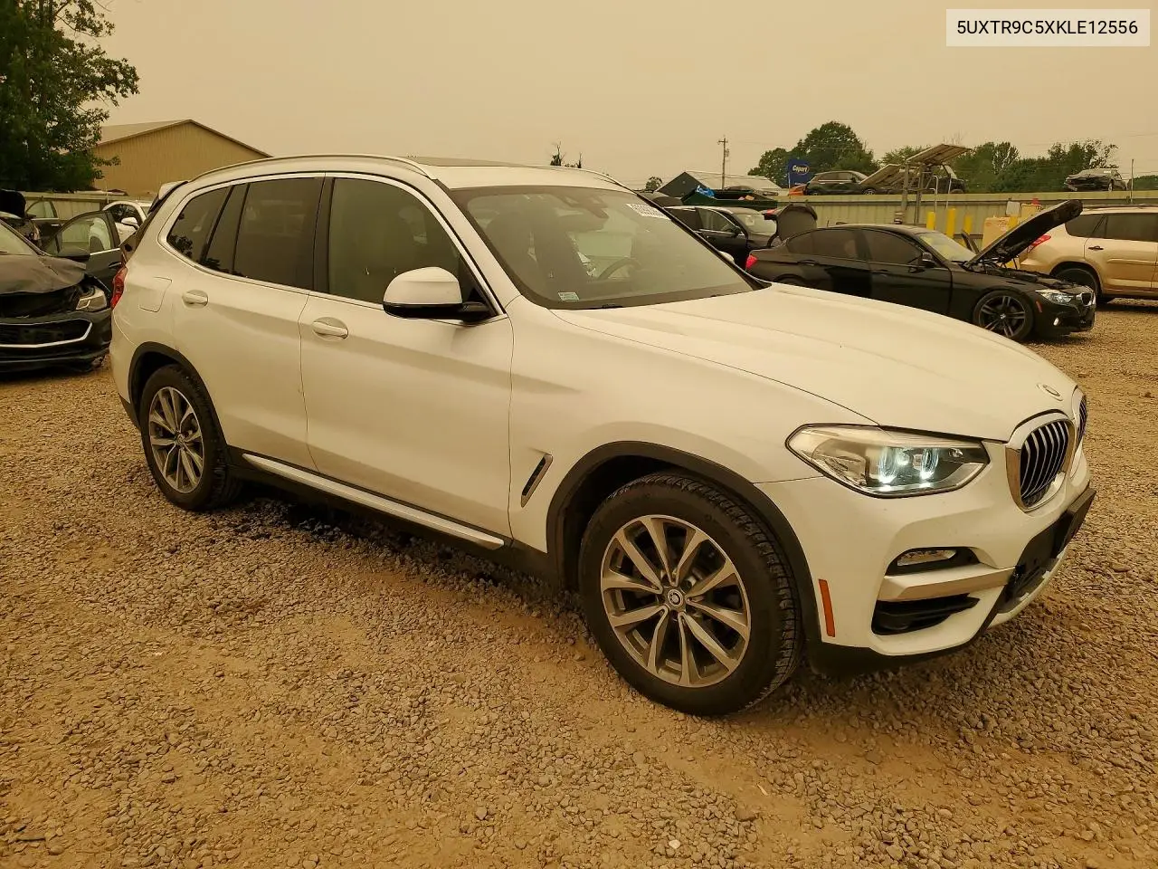 2019 BMW X3 xDrive30I VIN: 5UXTR9C5XKLE12556 Lot: 60998386