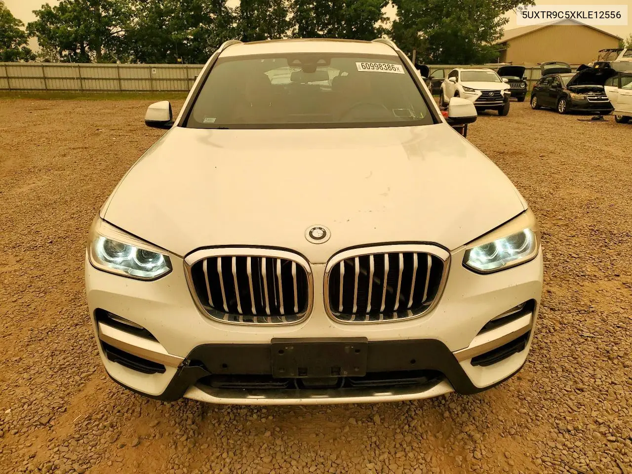 2019 BMW X3 xDrive30I VIN: 5UXTR9C5XKLE12556 Lot: 60998386
