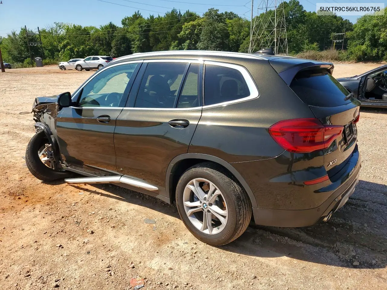2019 BMW X3 xDrive30I VIN: 5UXTR9C56KLR06765 Lot: 61130176