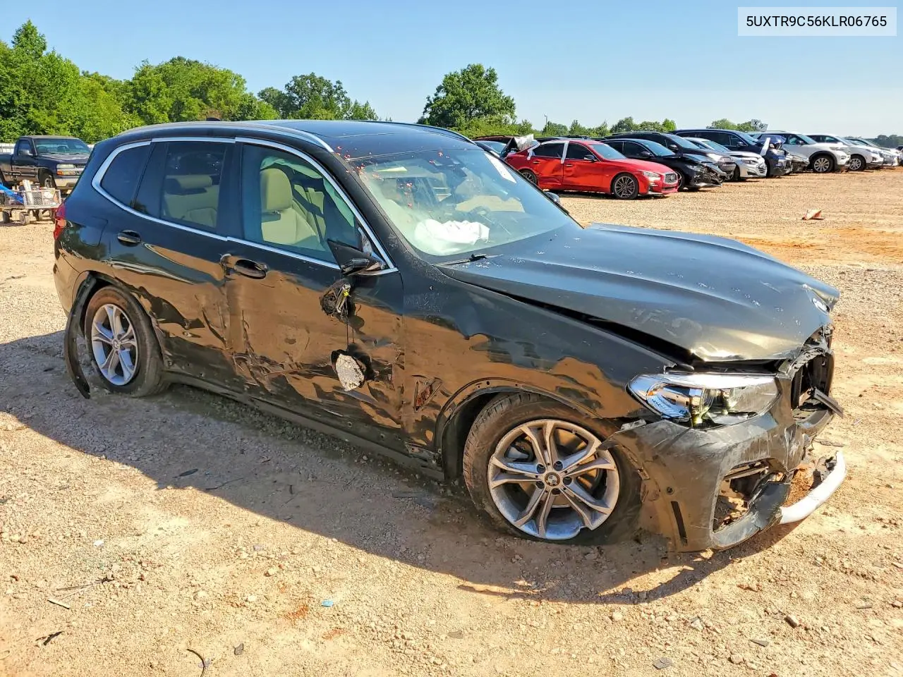 2019 BMW X3 xDrive30I VIN: 5UXTR9C56KLR06765 Lot: 61130176