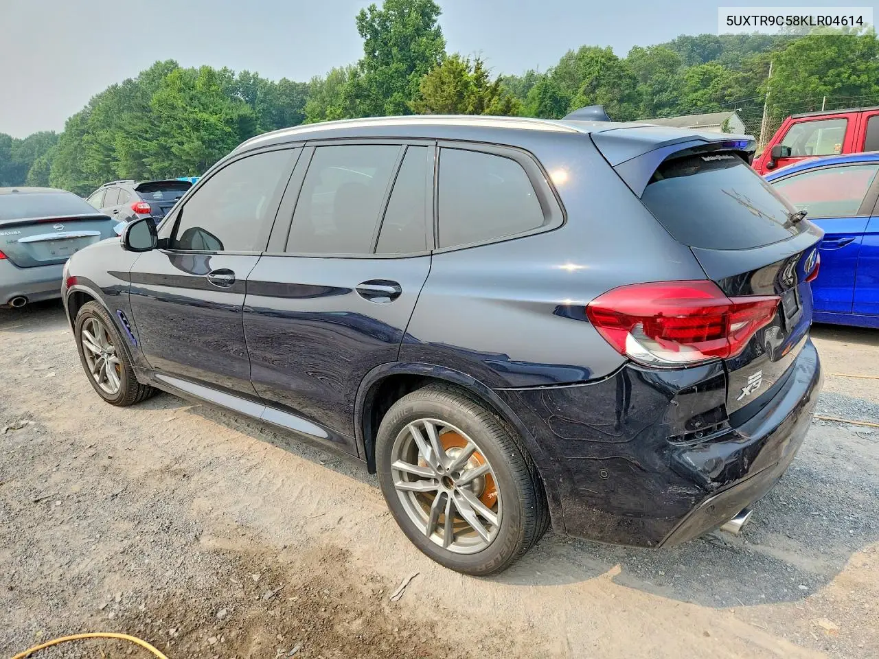 2019 BMW X3 xDrive30I VIN: 5UXTR9C58KLR04614 Lot: 61206946