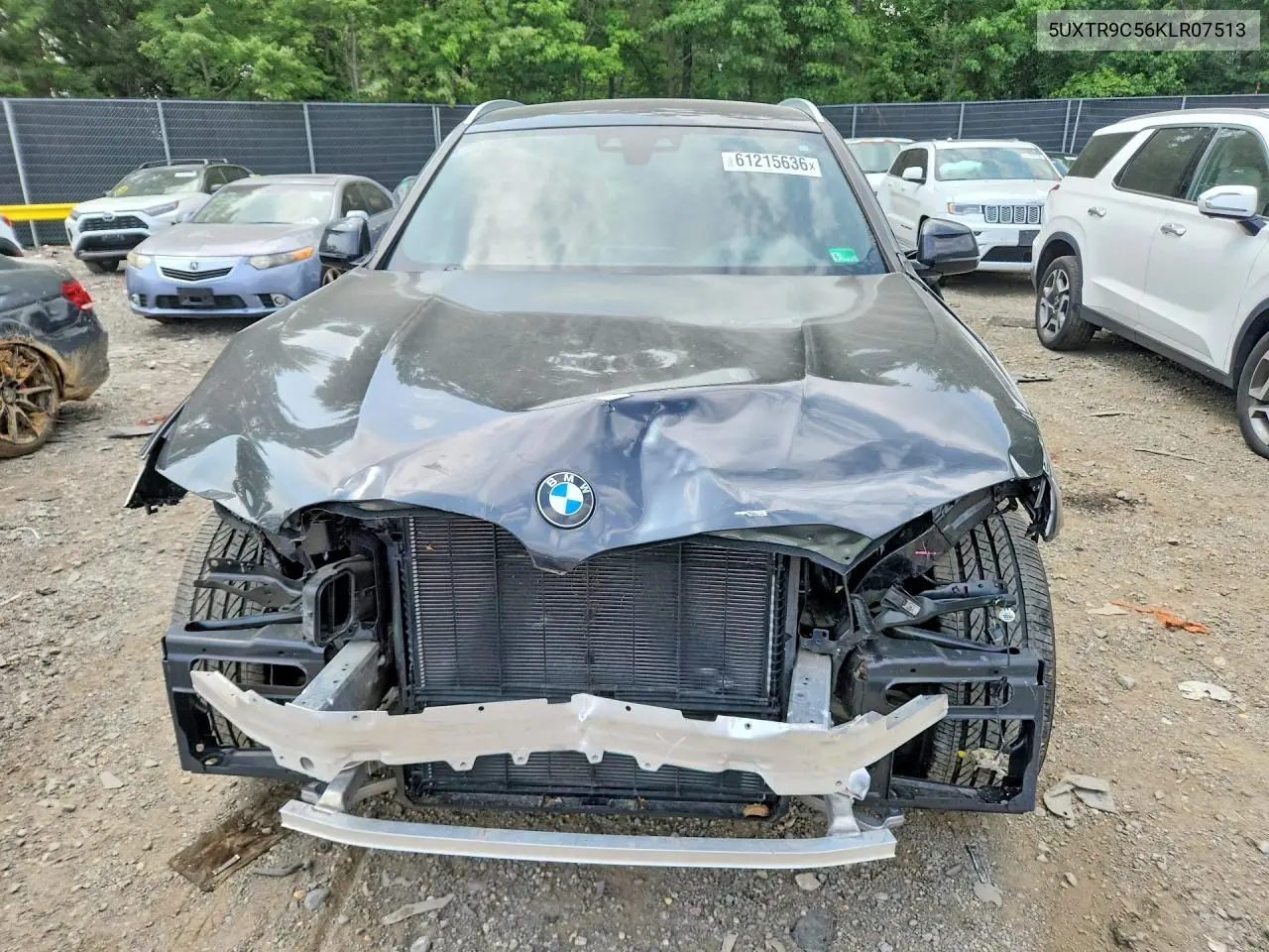 2019 BMW X3 xDrive30I VIN: 5UXTR9C56KLR07513 Lot: 61215636