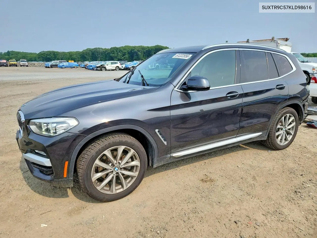 2019 BMW X3 xDrive30I VIN: 5UXTR9C57KLD98616 Lot: 61222556