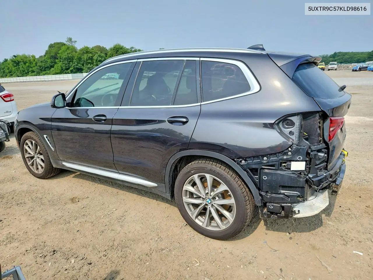 2019 BMW X3 xDrive30I VIN: 5UXTR9C57KLD98616 Lot: 61222556