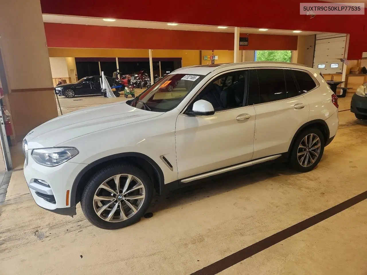 2019 BMW X3 xDrive30I VIN: 5UXTR9C50KLP77535 Lot: 61921686