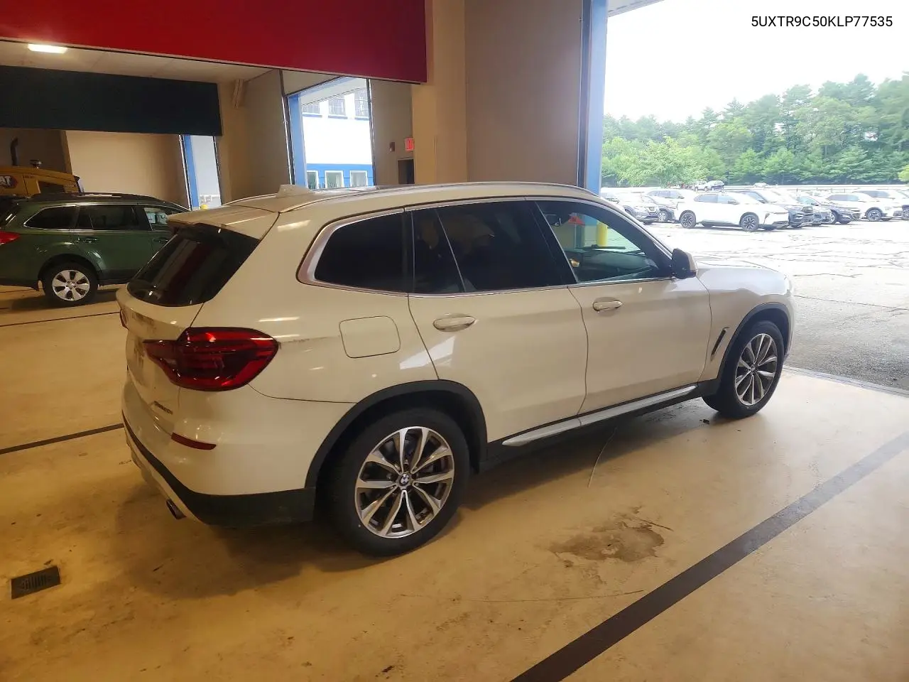 2019 BMW X3 xDrive30I VIN: 5UXTR9C50KLP77535 Lot: 61921686