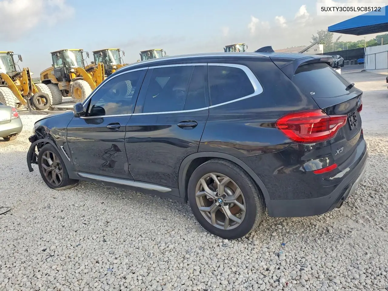 2020 BMW X3 Sdrive30I VIN: 5UXTY3C05L9C85122 Lot: 57716376
