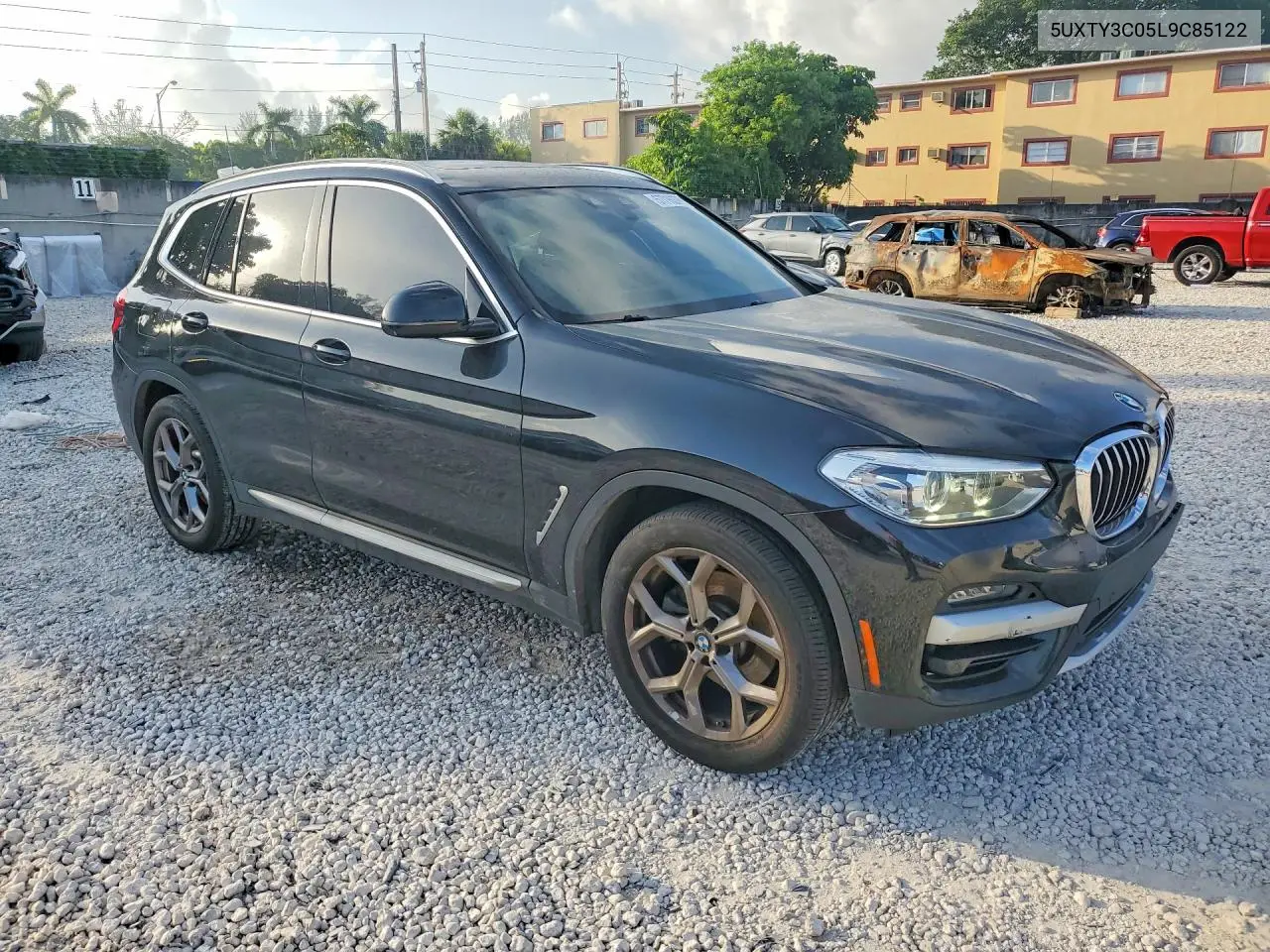 2020 BMW X3 Sdrive30I VIN: 5UXTY3C05L9C85122 Lot: 57716376