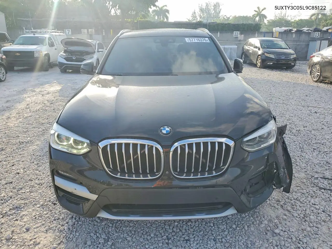 2020 BMW X3 Sdrive30I VIN: 5UXTY3C05L9C85122 Lot: 57716376