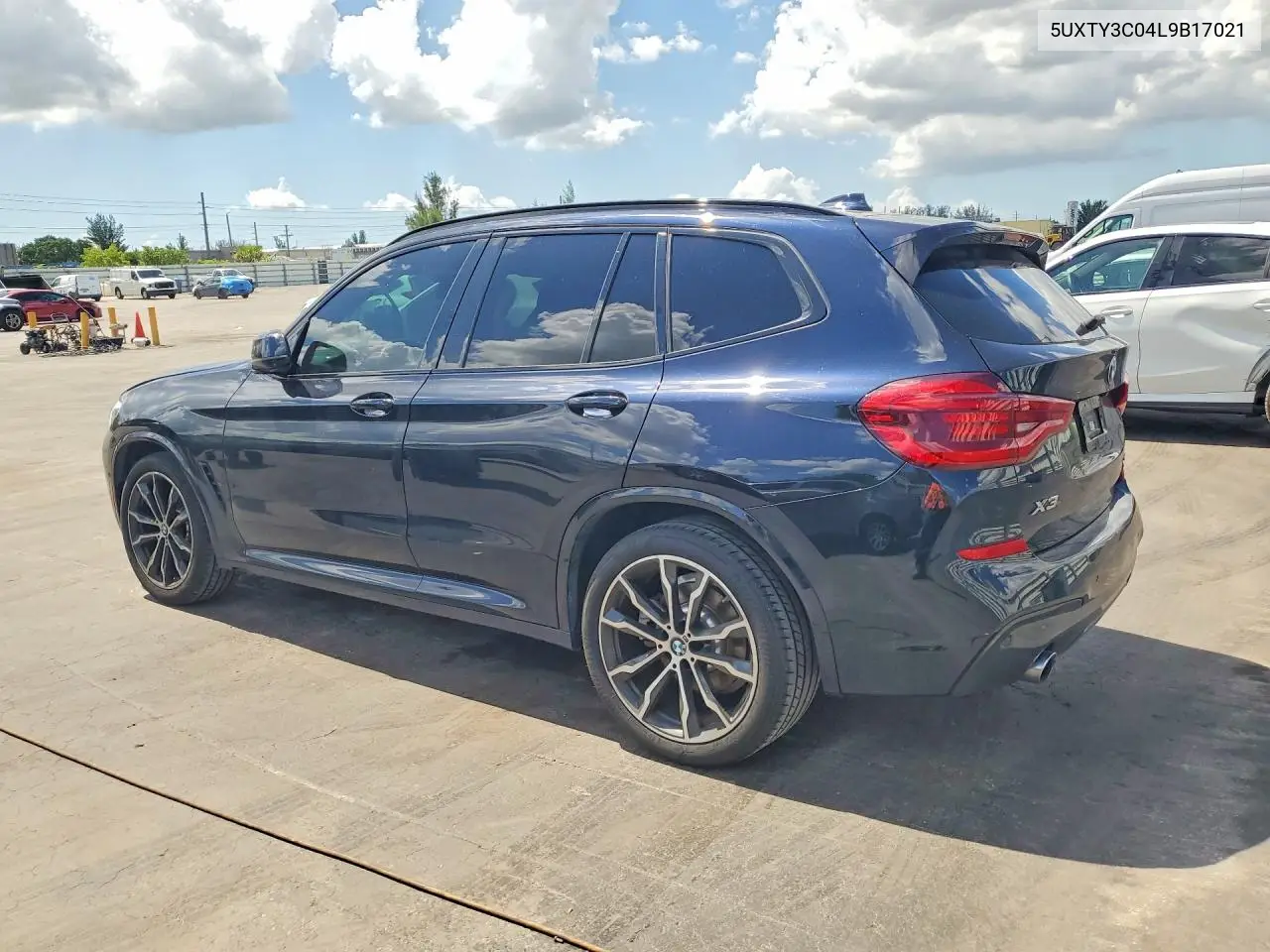 2020 BMW X3 Sdrive30I VIN: 5UXTY3C04L9B17021 Lot: 58149966