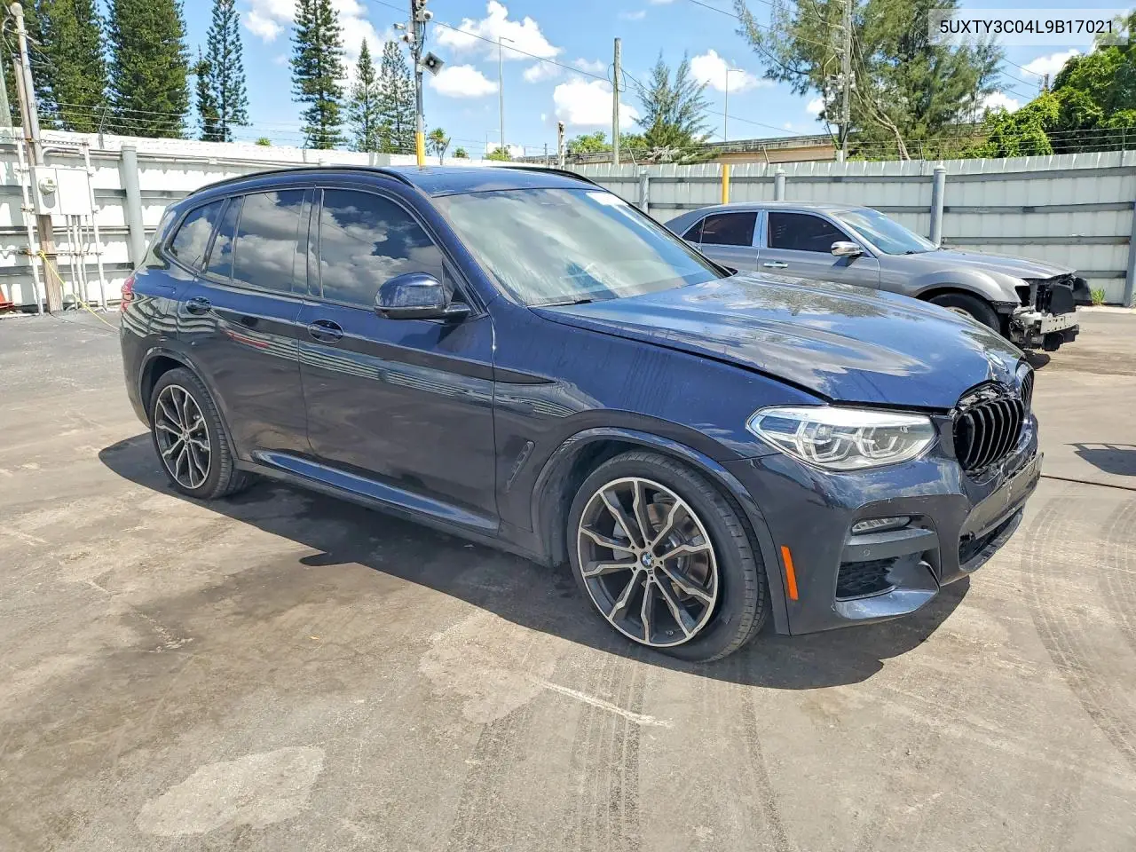 2020 BMW X3 Sdrive30I VIN: 5UXTY3C04L9B17021 Lot: 58149966