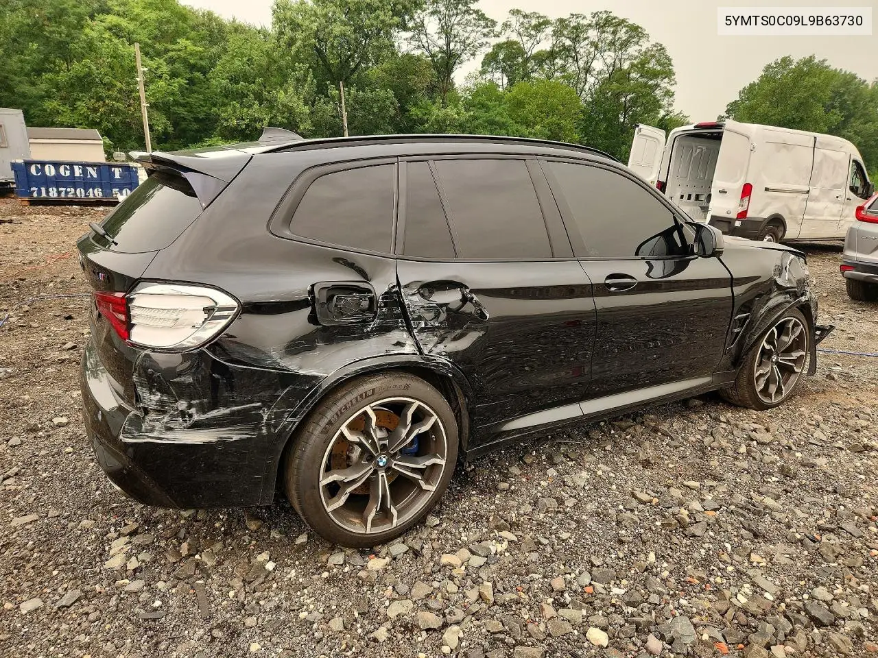 5YMTS0C09L9B63730 2020 BMW X3 M Competition