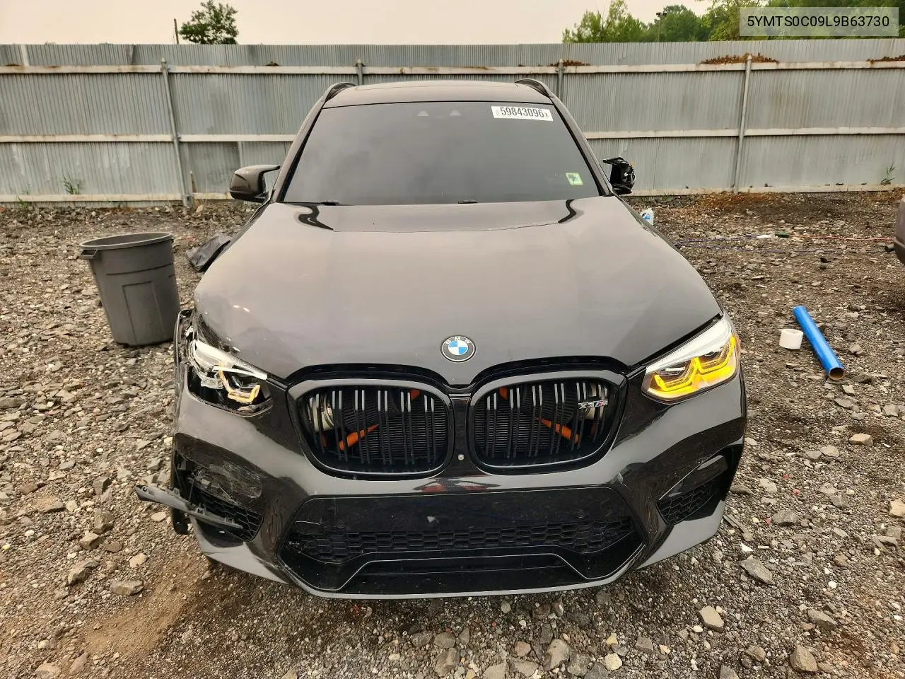 5YMTS0C09L9B63730 2020 BMW X3 M Competition