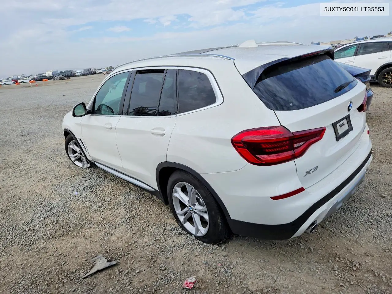 2020 BMW X3 xDrive30I VIN: 5UXTY5C04LLT35553 Lot: 60205846
