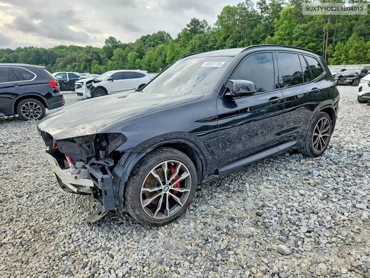 2020 BMW X3 xDrivem40I VIN: 5UXTY9C02L9B04013 Lot: 60932726