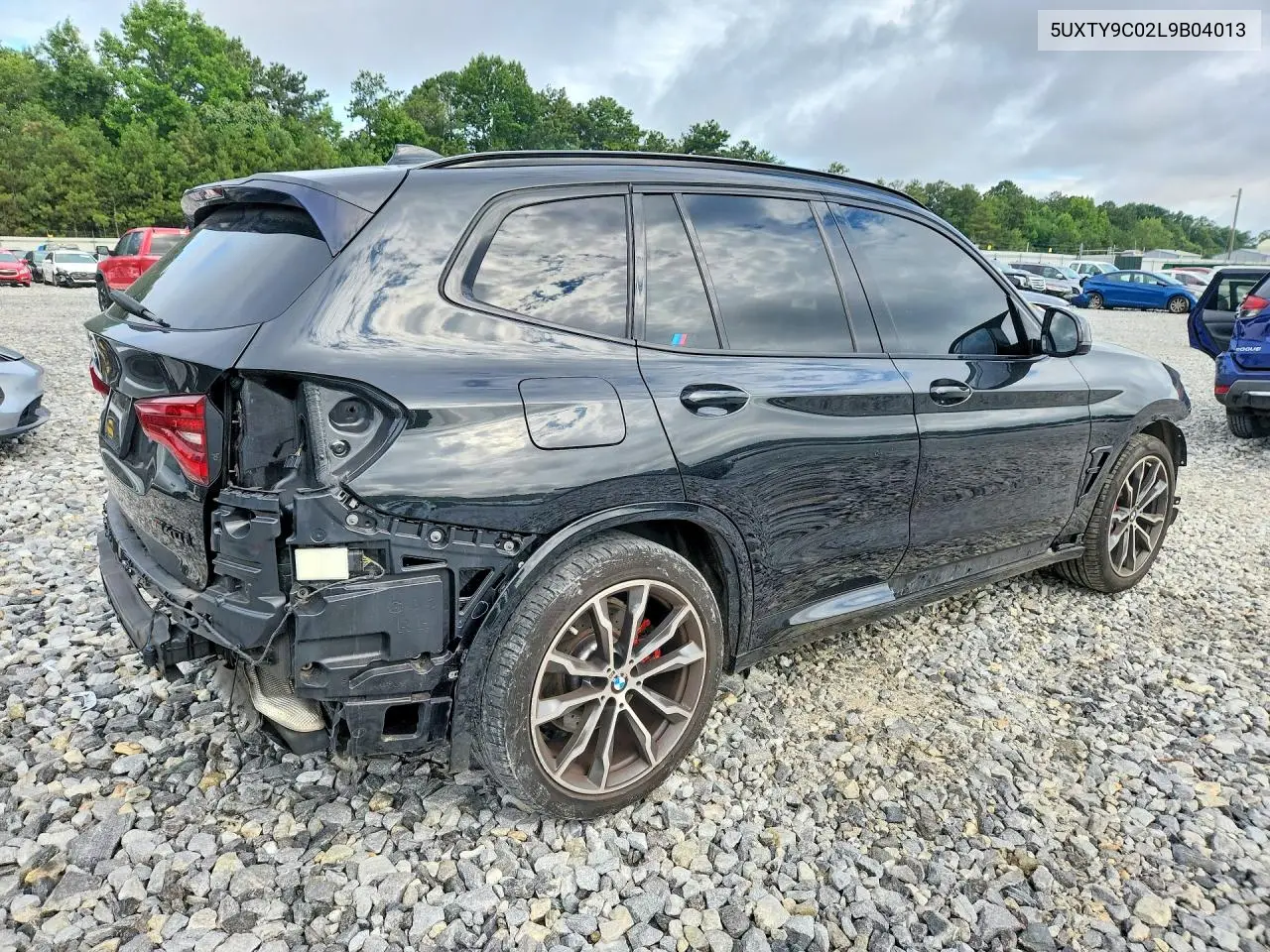 2020 BMW X3 xDrivem40I VIN: 5UXTY9C02L9B04013 Lot: 60932726