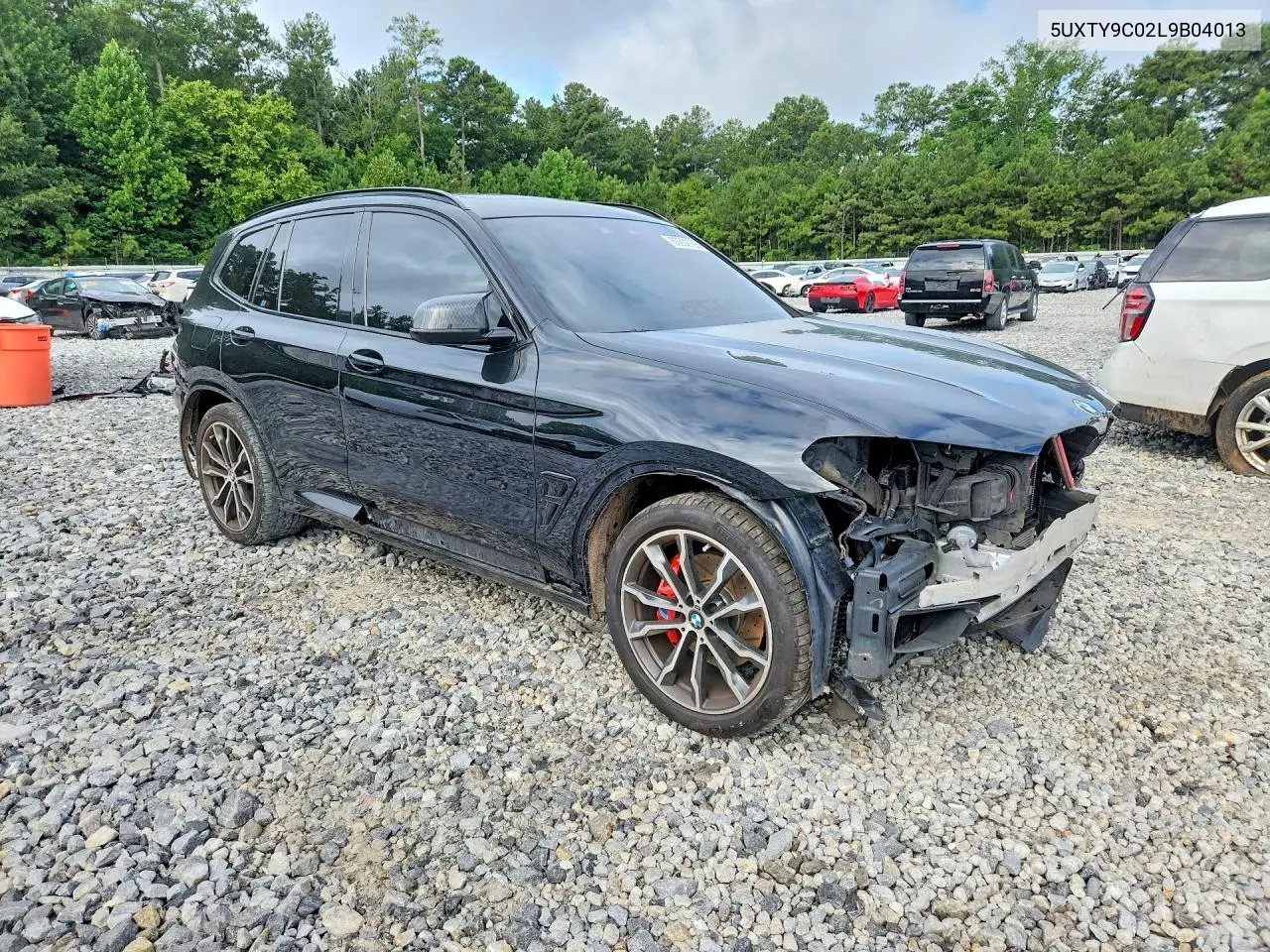 2020 BMW X3 xDrivem40I VIN: 5UXTY9C02L9B04013 Lot: 60932726