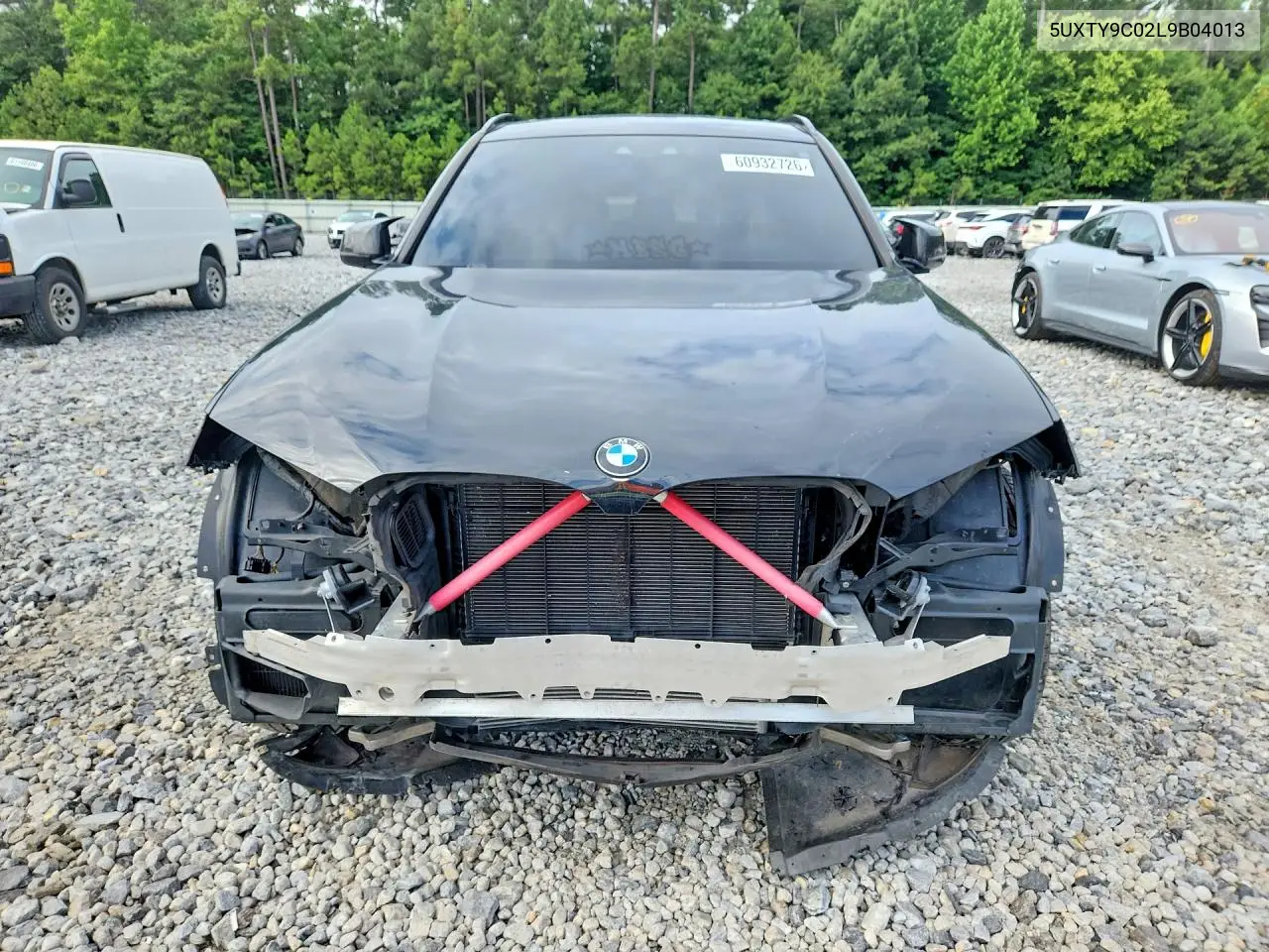 2020 BMW X3 xDrivem40I VIN: 5UXTY9C02L9B04013 Lot: 60932726