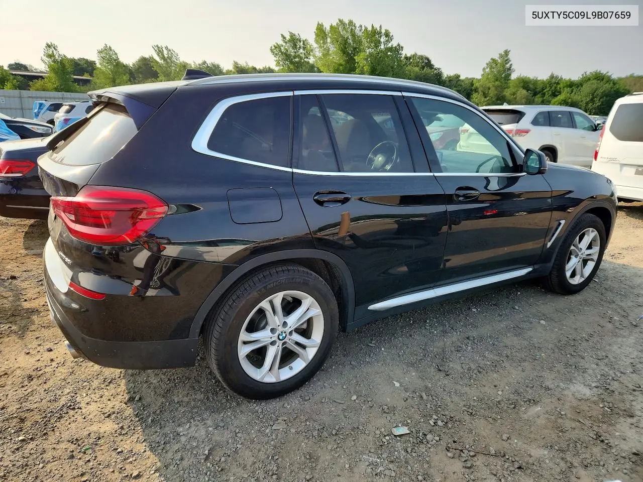 2020 BMW X3 xDrive30I VIN: 5UXTY5C09L9B07659 Lot: 60973936