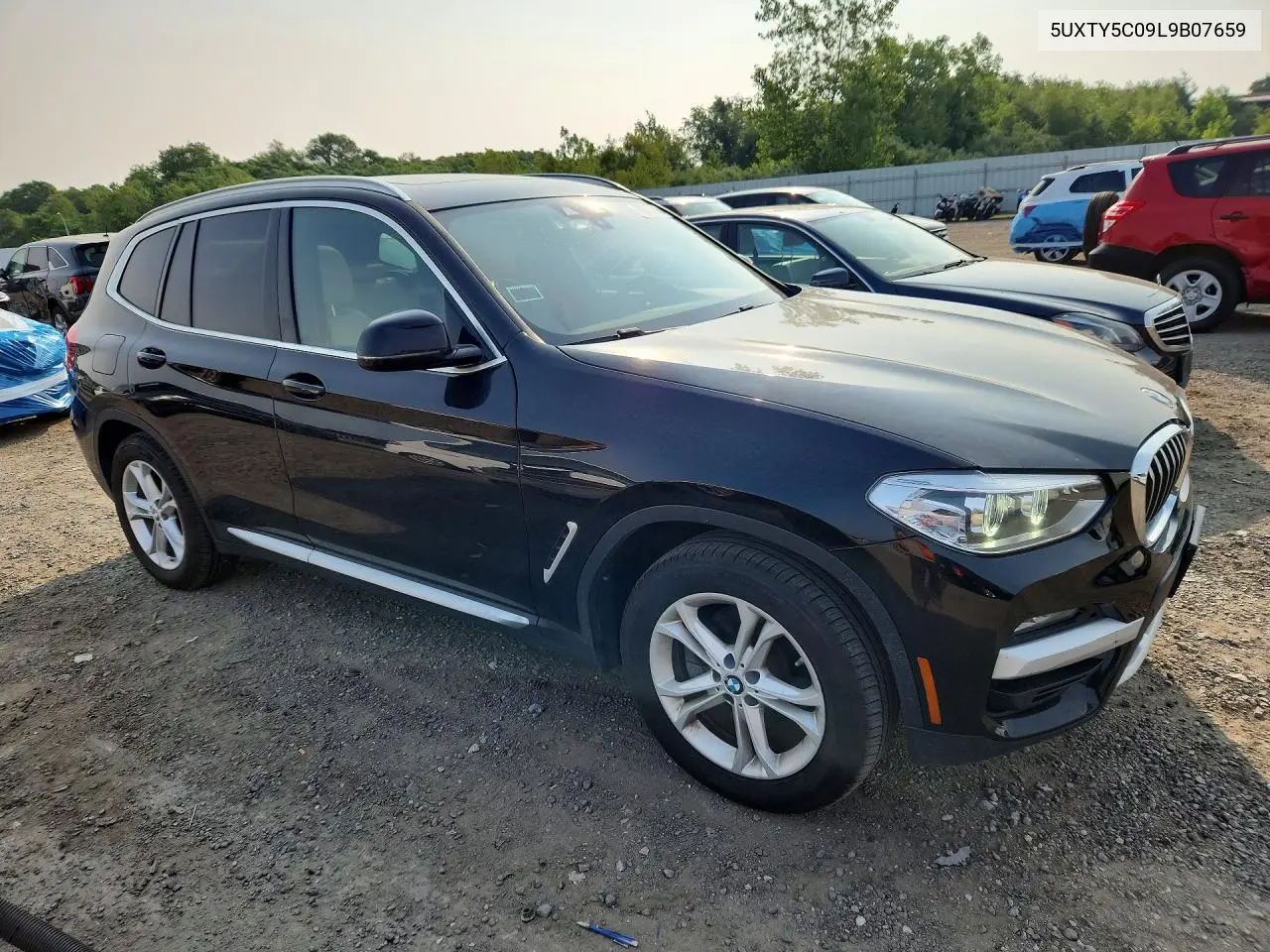 2020 BMW X3 xDrive30I VIN: 5UXTY5C09L9B07659 Lot: 60973936