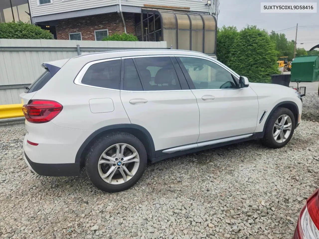 2020 BMW X3 xDrive30I VIN: 5UXTY5C0XL9D58416 Lot: 61128136