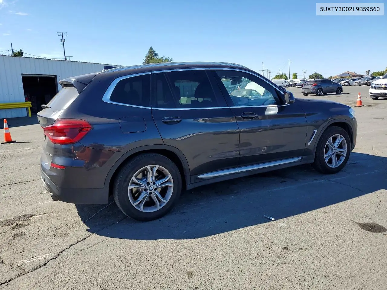 2020 BMW X3 Sdrive30I VIN: 5UXTY3C02L9B59560 Lot: 61241496