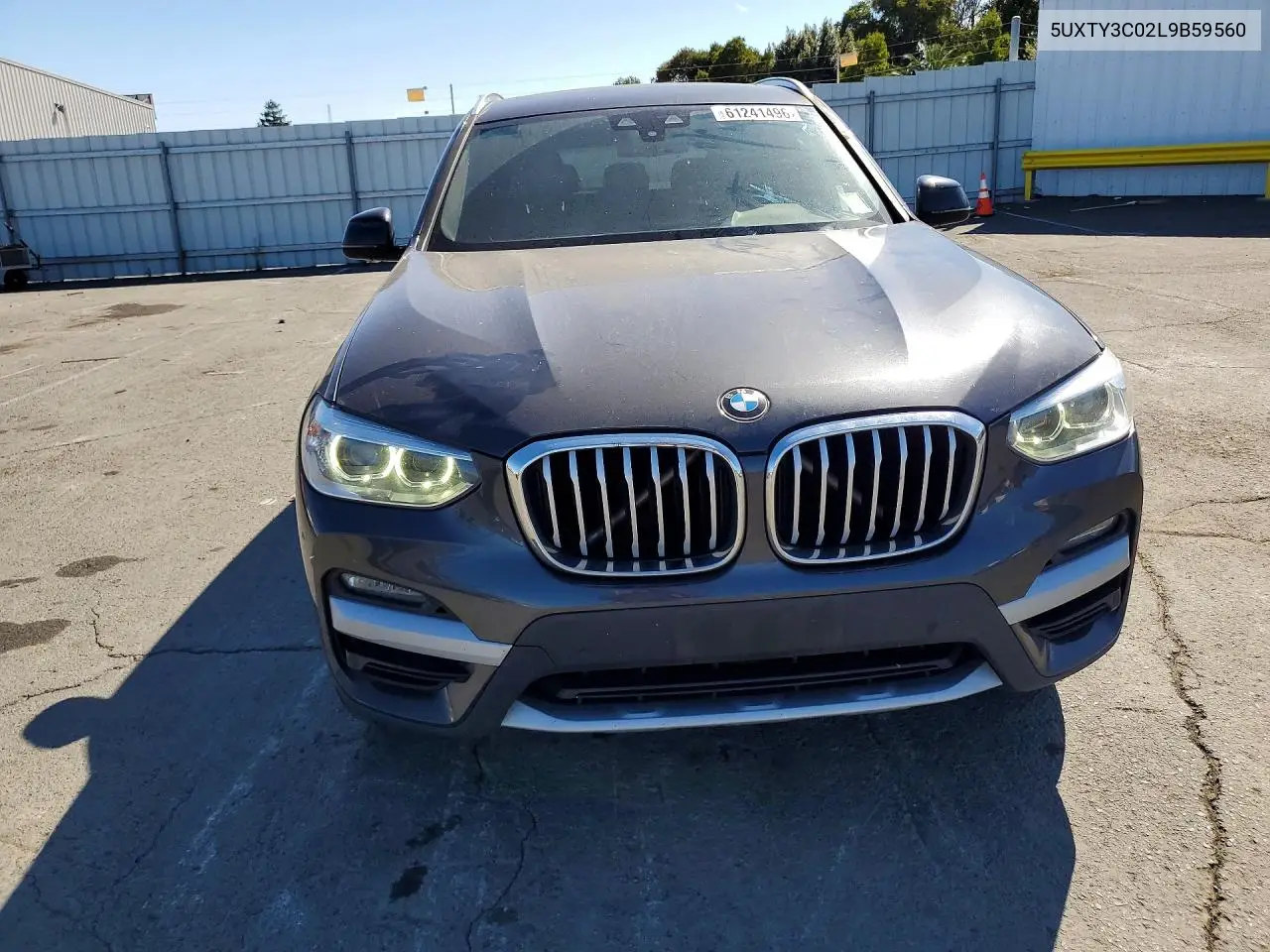 2020 BMW X3 Sdrive30I VIN: 5UXTY3C02L9B59560 Lot: 61241496