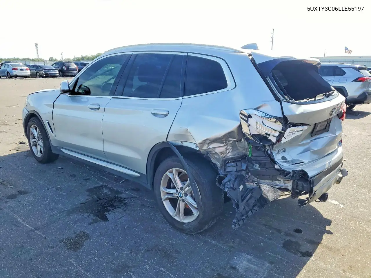 2020 BMW X3 Sdrive30I VIN: 5UXTY3C06LLE55197 Lot: 61299916