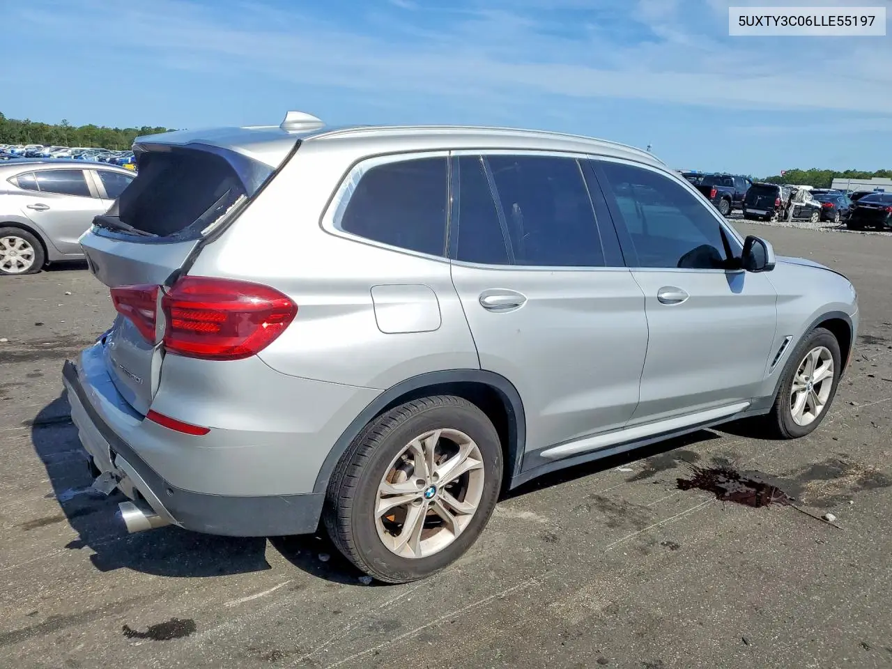2020 BMW X3 Sdrive30I VIN: 5UXTY3C06LLE55197 Lot: 61299916