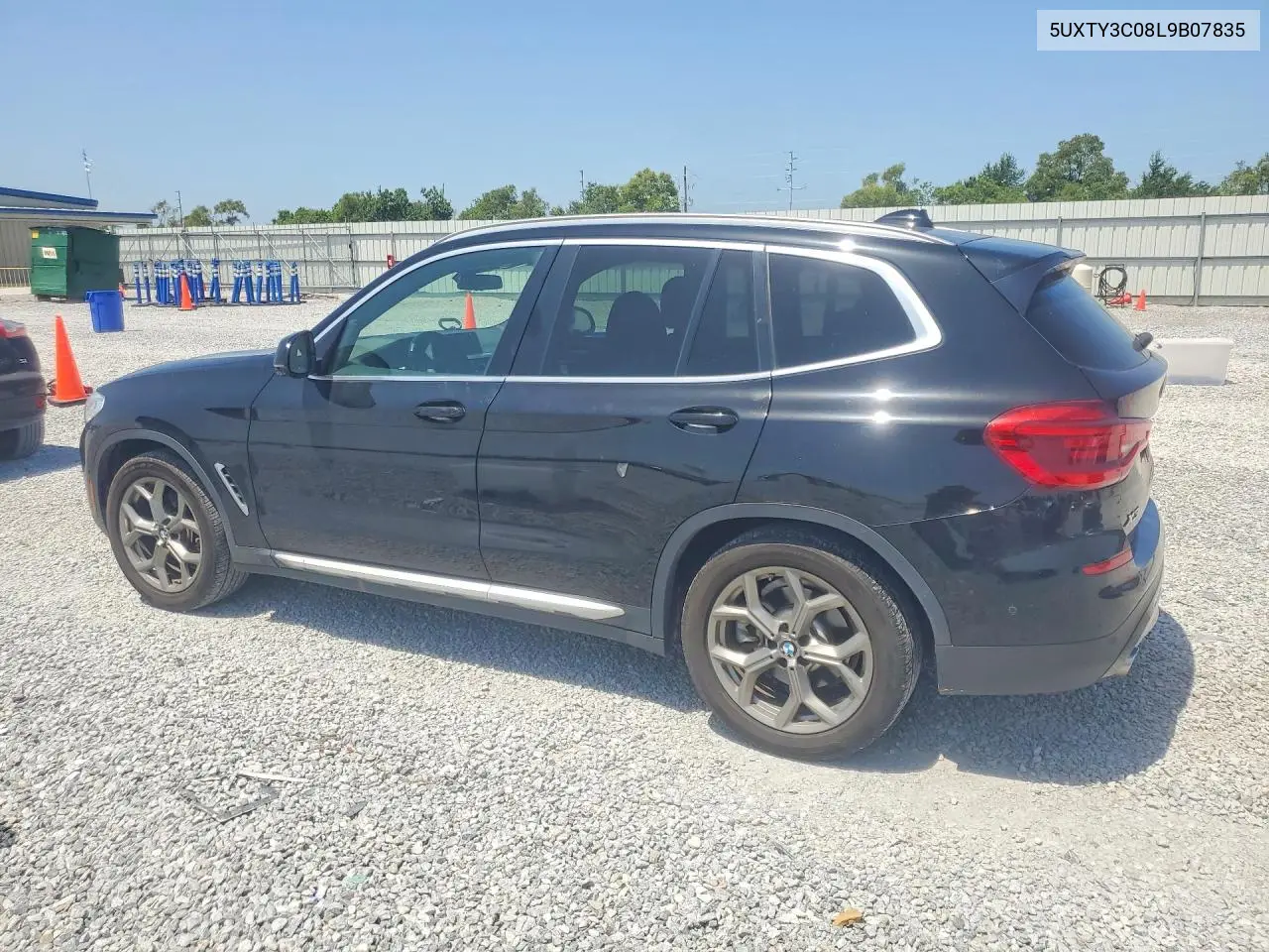 2020 BMW X3 Sdrive30I VIN: 5UXTY3C08L9B07835 Lot: 61509416
