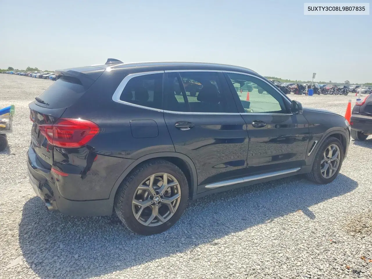2020 BMW X3 Sdrive30I VIN: 5UXTY3C08L9B07835 Lot: 61509416