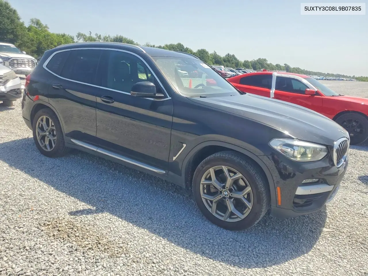 2020 BMW X3 Sdrive30I VIN: 5UXTY3C08L9B07835 Lot: 61509416
