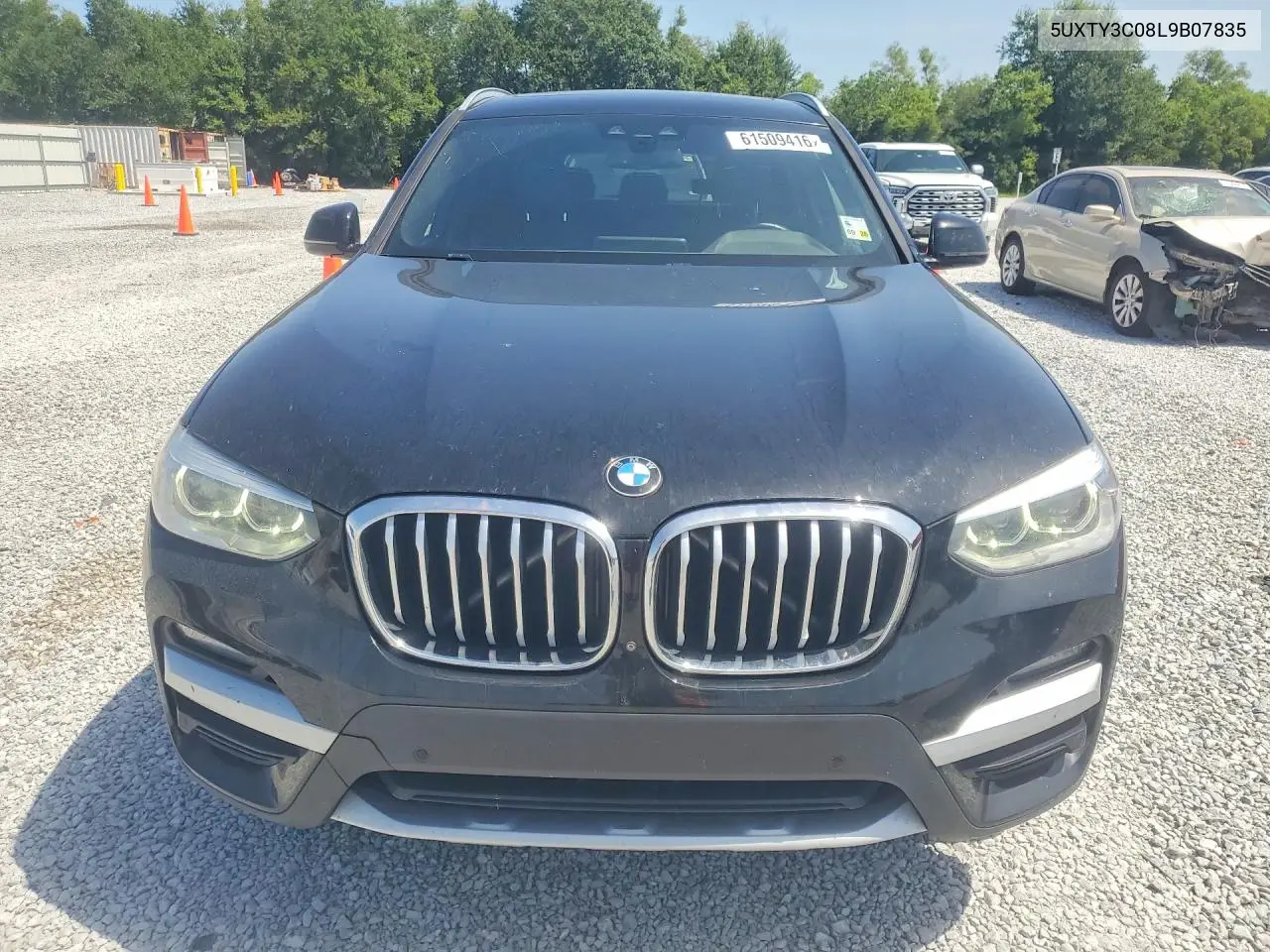 2020 BMW X3 Sdrive30I VIN: 5UXTY3C08L9B07835 Lot: 61509416