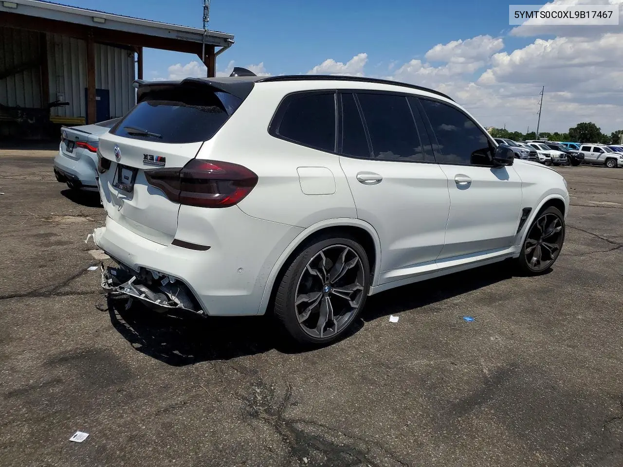 2020 BMW X3 M Competition VIN: 5YMTS0C0XL9B17467 Lot: 61510216