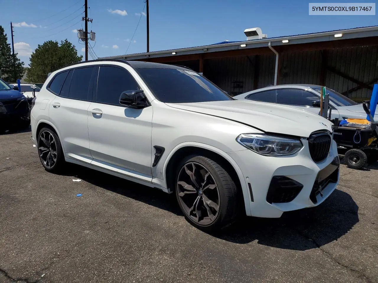 2020 BMW X3 M Competition VIN: 5YMTS0C0XL9B17467 Lot: 61510216