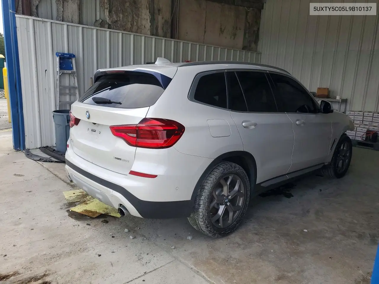 2020 BMW X3 xDrive30I VIN: 5UXTY5C05L9B10137 Lot: 61605106