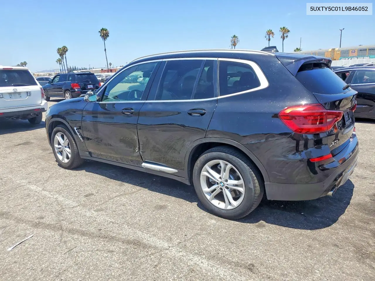 2020 BMW X3 xDrive30I VIN: 5UXTY5C01L9B46052 Lot: 62149286