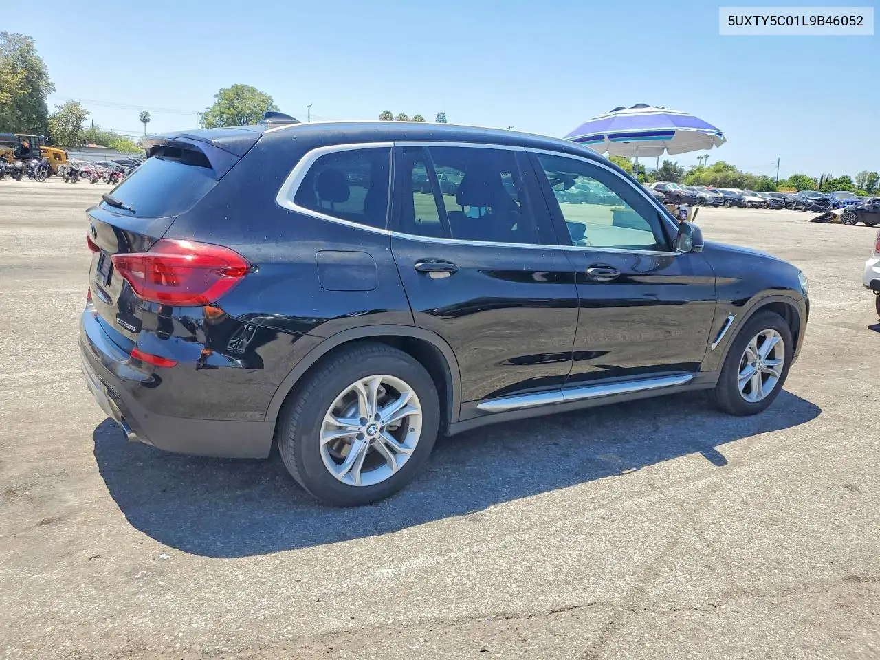 2020 BMW X3 xDrive30I VIN: 5UXTY5C01L9B46052 Lot: 62149286