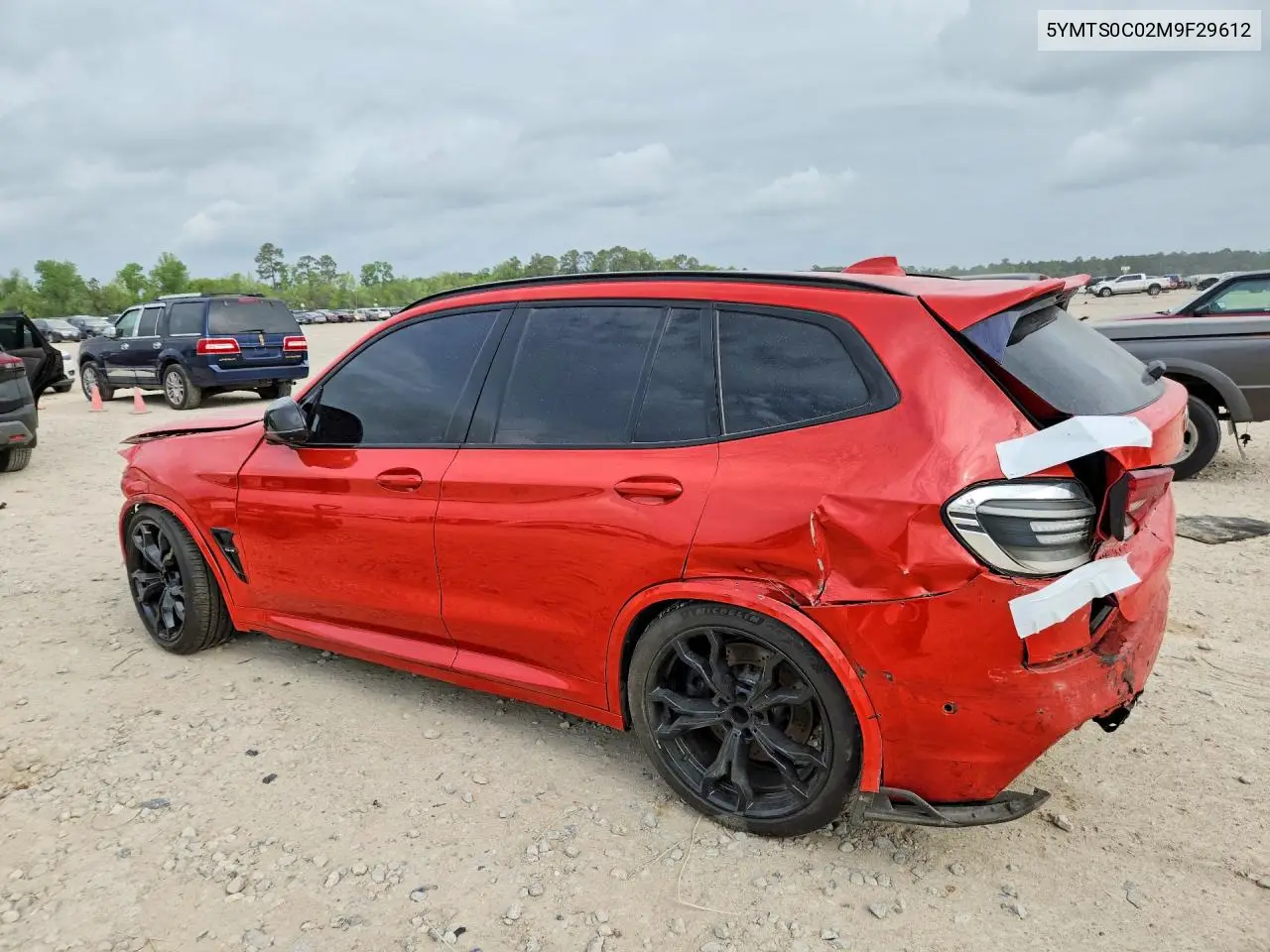 5YMTS0C02M9F29612 2021 BMW X3 M Competition