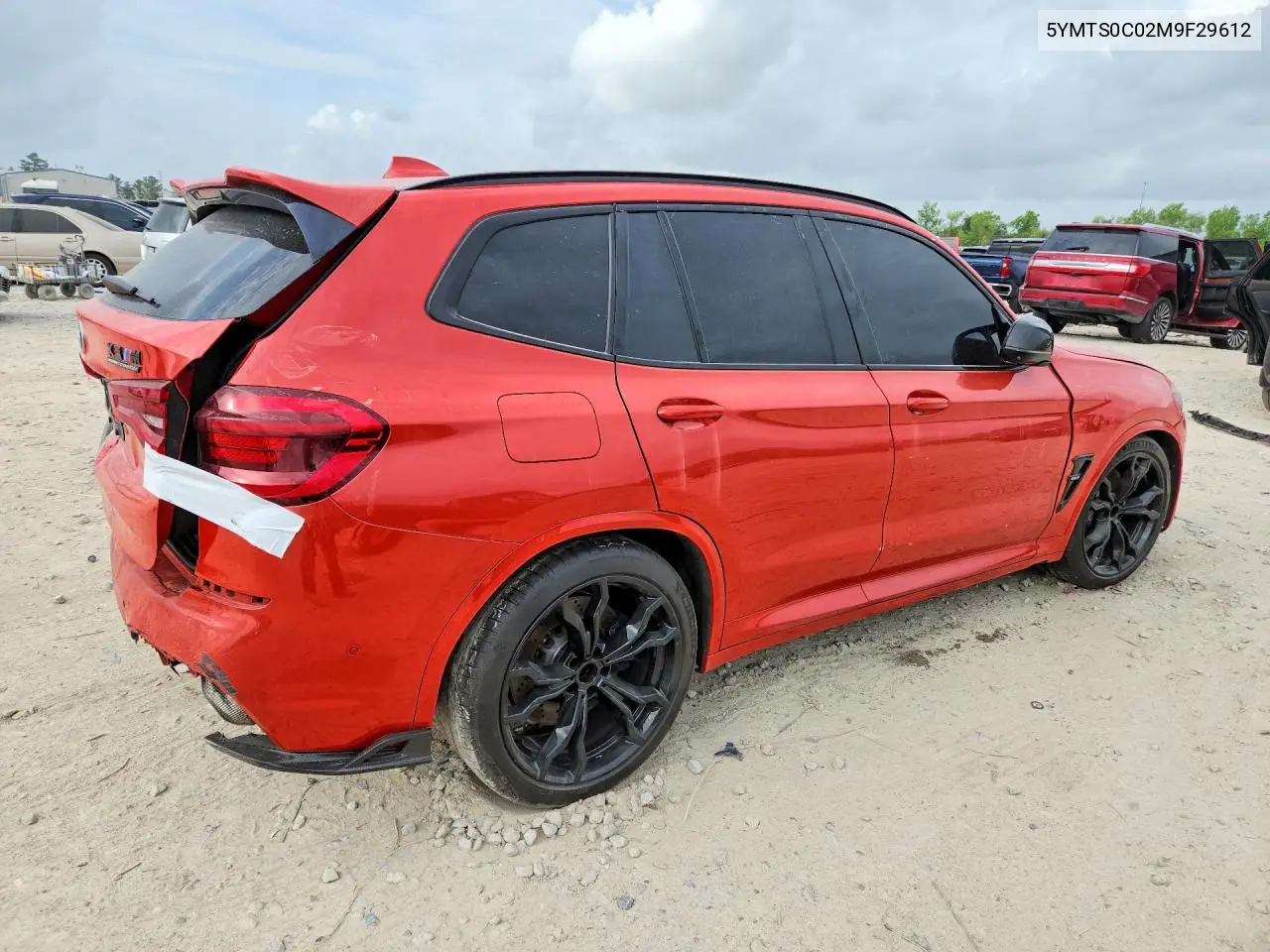 5YMTS0C02M9F29612 2021 BMW X3 M Competition