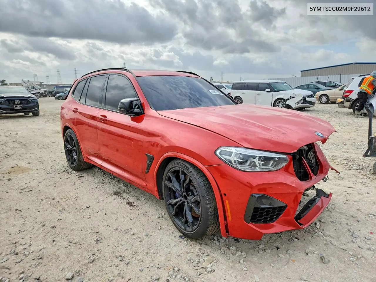 5YMTS0C02M9F29612 2021 BMW X3 M Competition