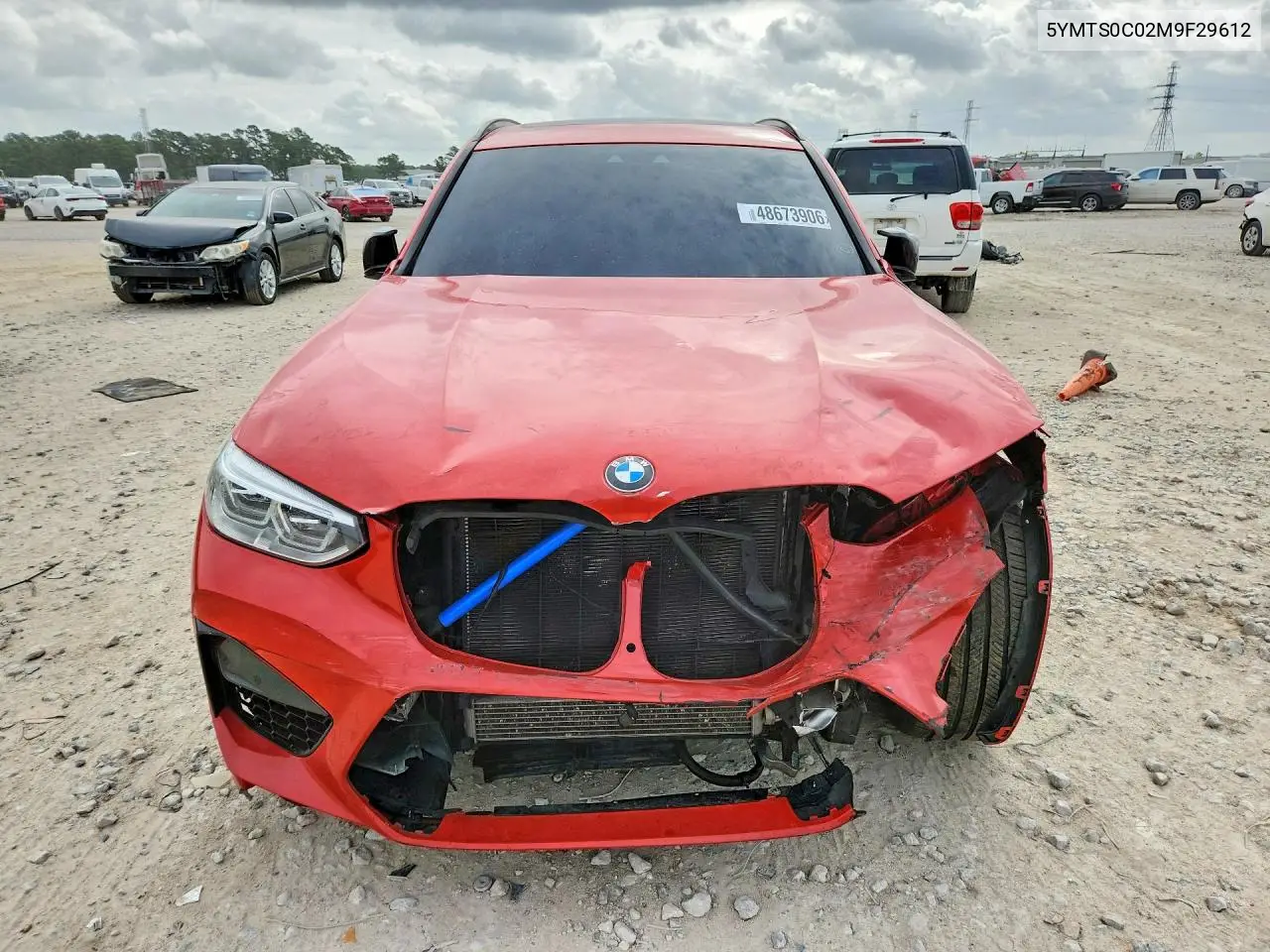 5YMTS0C02M9F29612 2021 BMW X3 M Competition