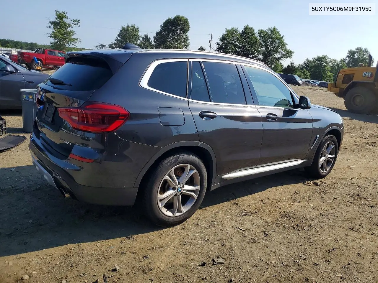 2021 BMW X3 xDrive30I VIN: 5UXTY5C06M9F31950 Lot: 60413896