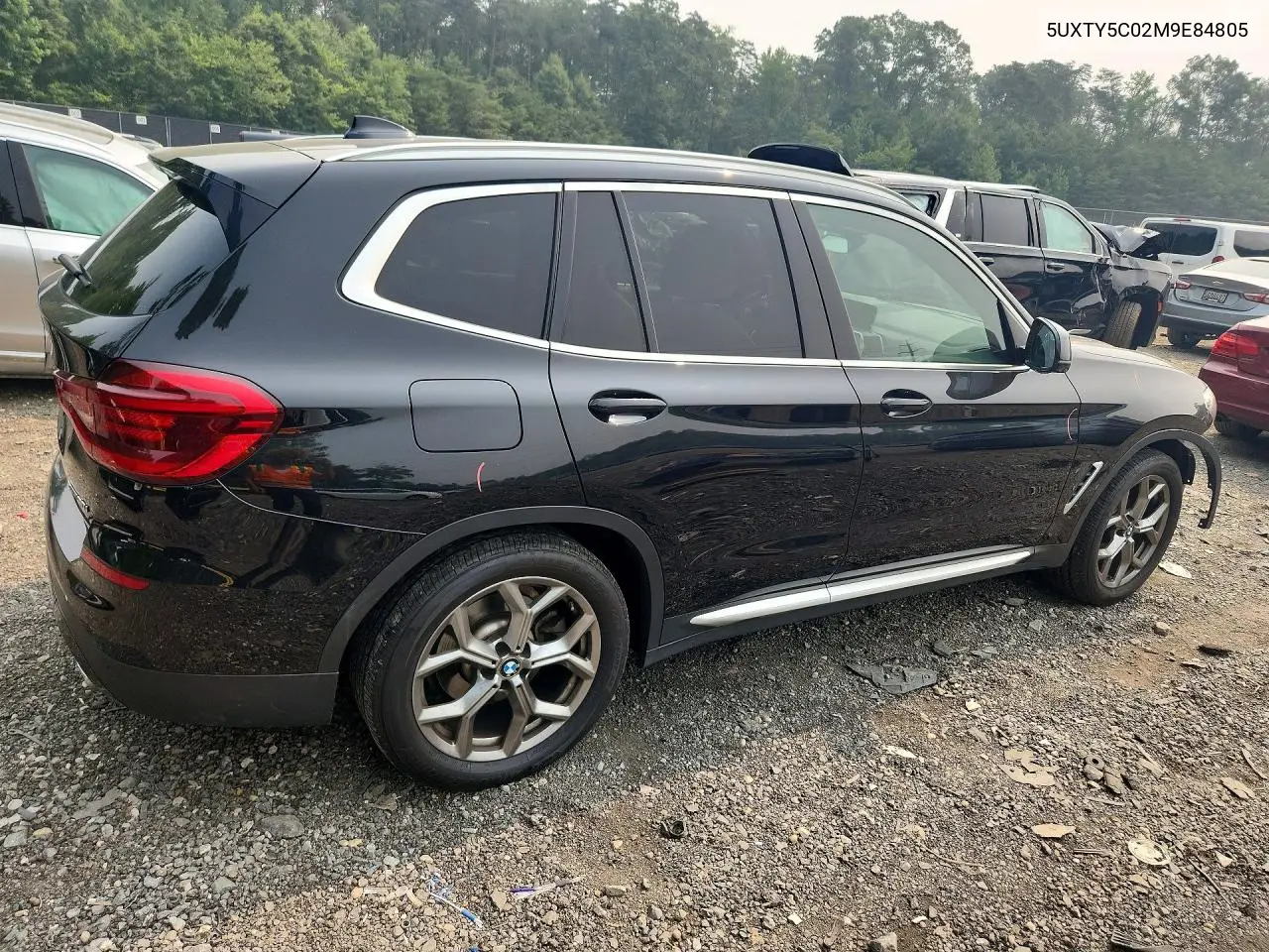 2021 BMW X3 xDrive30I VIN: 5UXTY5C02M9E84805 Lot: 60917016